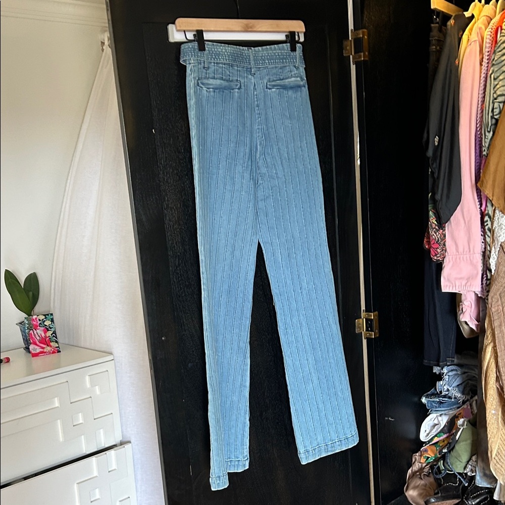 Cleobella Light Blue Flare Jeans